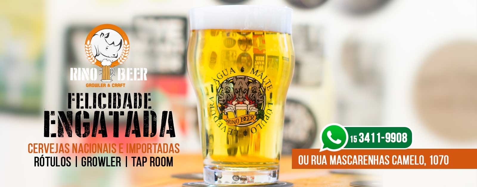 Rino Beer Cerveja pra viagem